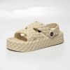 Dép sandal nữ quai chéo Đúc Độn 5cm EVA siêu nhẹ, bền - Đi biển, mưa, học, giá 76.000 8