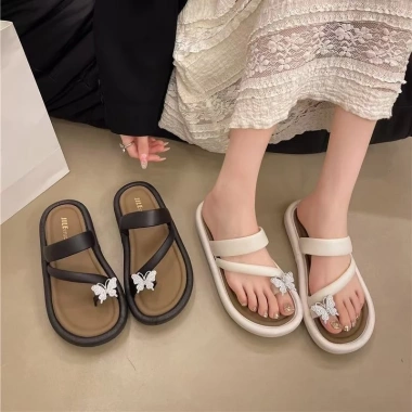 Dép sandal nữ tăng 1 size - Đế dày chống trượt, thoải mái, thời trang đi biển