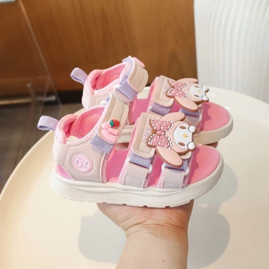 Dép sandal quai hậu bé gái họa tiết hoạt hình, đế mềm chống trơn trượt, phù hợp đi biển - Giá 194.000đ 4 Dép sandal quai hậu bé gái họa tiết hoạt hình, đế mềm chống trơn trượt, phù hợp đi biển - Giá 194.000đ 4