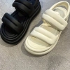 Dép Sandal Quai Hậu Nữ Nâng Đế Kiểu Bánh Mì 2 Quai Du Lịch Tắm Biển Ulzzang 66k 4
