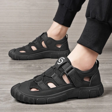 Dép Sandal Thoáng Khí Nam Đế Dày Mũi Bao, Leo Núi & Bãi Biển - Giá 294k 2