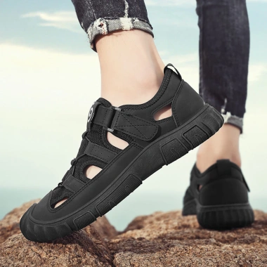 Dép Sandal Thoáng Khí Nam Đế Dày Mũi Bao, Leo Núi & Bãi Biển - Giá 294k 3