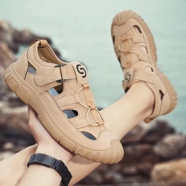 Dép Sandal Thoáng Khí Nam Đế Dày Mũi Bao, Leo Núi & Bãi Biển - Giá 294k 9