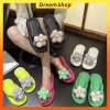Dép sandal xỏ ngón đính hoa thoải mái, thời trang đi biển mùa hè nữ size 36-45 79.000đ