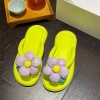 Dép sandal xỏ ngón đính hoa thoải mái, thời trang đi biển mùa hè nữ size 36-45 79.000đ 7