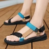 Dép sandals nam mùa hè 2.024 - Đế mềm nhẹ, hở ngón, chống trượt, thoải mái đi bộ đường dài & du lịch biển 3