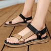 Dép sandals nam mùa hè 2.024 - Đế mềm nhẹ, hở ngón, chống trượt, thoải mái đi bộ đường dài & du lịch biển 5