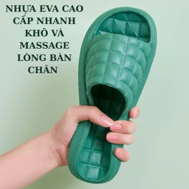 Dép siêu nhẹ 4 mùa, hình ô vuông chống trơn trượt - Phù hợp nhà tắm, văn phòng, khách sạn, giá chỉ 45.500 VND 7