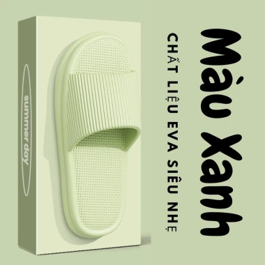 Dép Slipper EVA Nam Nữ Chống Trơn Trượt Siêu Êm, Siêu Mềm, Đế Bằng Phong Cách Nhẹ Nhàng Giá Ưu Đãi 28.900₫
