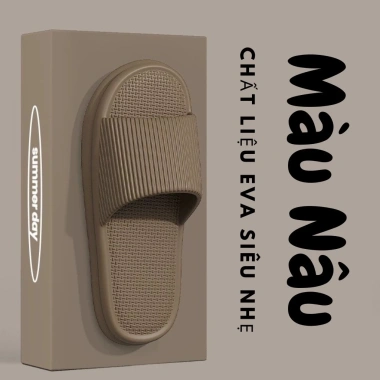 Dép Slipper EVA Nam Nữ Chống Trơn Trượt Siêu Êm, Siêu Mềm, Đế Bằng Phong Cách Nhẹ Nhàng Giá Ưu Đãi 28.900₫ 10 Dép Slipper EVA Nam Nữ Chống Trơn Trượt Siêu Êm, Siêu Mềm, Đế Bằng Phong Cách Nhẹ Nhàng Giá Ưu Đãi 28.900₫ 10
