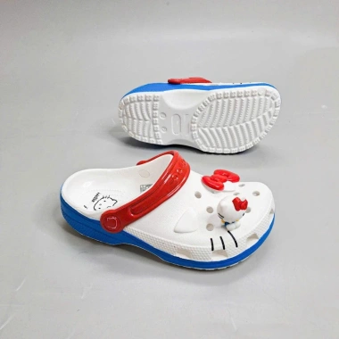 Dép sục Classic Hello Kitty Iam người lớn, kỷ niệm + jibbitz y hình, nam nữ, cao c - 395.000₫