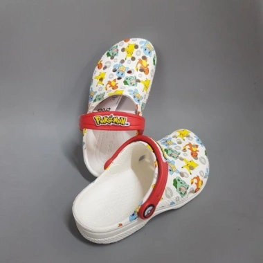 Dép Sục Crocs Pokemon - Nhựa Không Mùi, Trơn Trượt, Đi Êm Chân, Giá 262.500₫