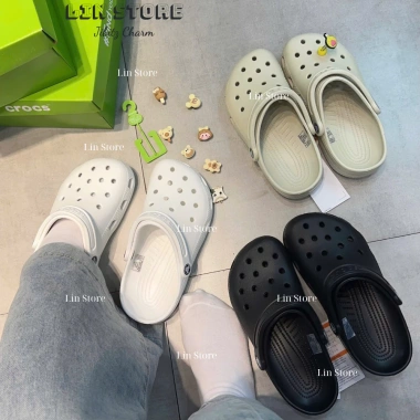 Dép sục c.ro.ss classic unisex nam nữ đa màu - dễ phối, hỗ trợ đổi trả, giá 215.000 VND - Lin Store