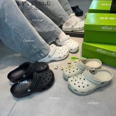 Dép sục c.ro.ss classic unisex nam nữ đa màu - dễ phối, hỗ trợ đổi trả, giá 215.000 VND - Lin Store