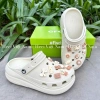 Dép Sục Cross Crush Classic Độn Đế Form Hàn Đế 7cm và Bộ Charm Tặng Kèm Giá 230k 10