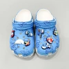 Dép sục Dinas Xì Trum Smurfs Nam Nữ Nhựa EVA Cao Cấp Siêu Bền Tặng Charm 2