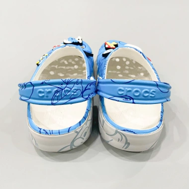 Dép sục Dinas Xì Trum Smurfs Nam Nữ Nhựa EVA Cao Cấp Siêu Bền Tặng Charm 6