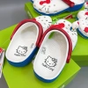 Đép sục Hello Kitty trắng nơ đỏ cho người lớn và trẻ em - Giá chỉ 380.000 VND 7