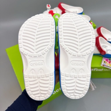 Đép sục Hello Kitty trắng nơ đỏ cho người lớn và trẻ em - Giá chỉ 380.000 VND 9
