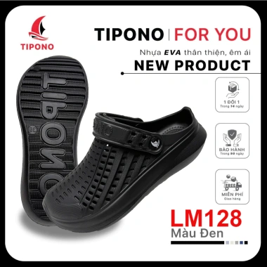 Dép Sục Nam Nữ TIPONO LM128 EVA Đế Cao 3‑4cm Chống Trơn Giá 125k Du Lịch & Đi Chơi 4 Dép Sục Nam Nữ TIPONO LM128 EVA Đế Cao 3‑4cm Chống Trơn Giá 125k Du Lịch & Đi Chơi 4