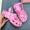 Dép sục nữ AIKO KIDS Charm họa tiết hoạt hình màu hồng dịu, giá ưu đãi 380k