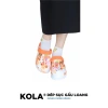 Dép sục nữ KOLA gấu loang màu - Giá giảm 109k, siêu nhẹ, thoải mái mỗi bước chân 8