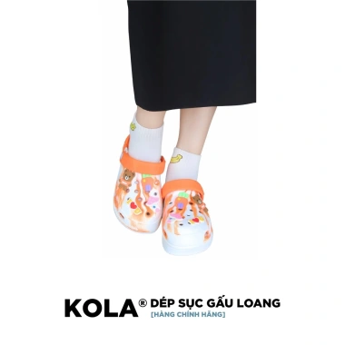 Dép sục nữ KOLA gấu loang màu - Giá giảm 109k, siêu nhẹ, thoải mái mỗi bước chân 8 Dép sục nữ KOLA gấu loang màu - Giá giảm 109k, siêu nhẹ, thoải mái mỗi bước chân 8