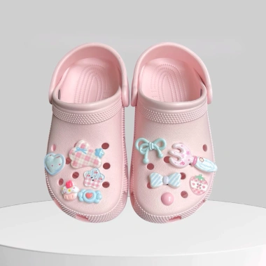 Dép sục quai hậu hồng pastel xinh dễ thương, êm chân size 36‑39, đổi size – chỉ 105k tại Pinic Store