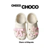 Dép Sục Quai Hậu Không Thấm Nước Nam Nữ Êm Chân Kèm Charm Dễ Thương - 89.000₫ 4