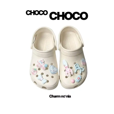 Dép Sục Quai Hậu Không Thấm Nước Nam Nữ Êm Chân Kèm Charm Dễ Thương - 89.000₫ 7 Dép Sục Quai Hậu Không Thấm Nước Nam Nữ Êm Chân Kèm Charm Dễ Thương - 89.000₫ 7