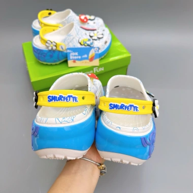 Dép Sục Smurfs Xì Trum Unisex Chống Trơn Trượt – Giá chỉ 500.000đ, giảm từ 630.000đ 9