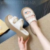 Dép thời trang nữ quai ngang bèo nhún đế 4cm - Xinh xỉu đi học chơi làm, giảm 18% 5