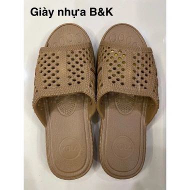 Dép tổ ong siêu nhẹ nam nữ EVA cao cấp BK-1 - Chống trơn trượt, đi mưa, đi làm 4