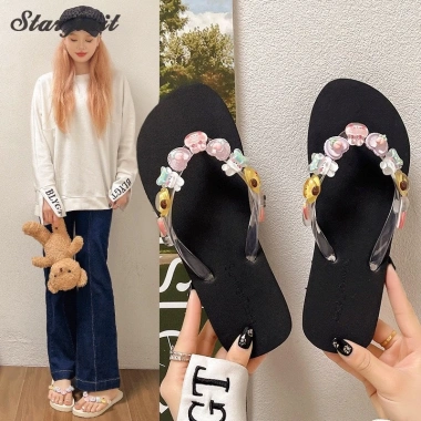 Dép tông đi biển BEACH đa màu sắc, kẹp thoáng mát, phù hợp đi mưa - giá chỉ 34.000 VND 6