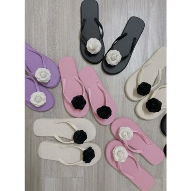 Dép tông đi biển gắn Hoa 14 Charm 3D siêu xinh - DIY Sticker xỏ ngón, giá chỉ 55k 8