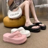 Dép tông EVA cao cấp độn đế 6cm, kẹp ngón bền, thích hợp đi biển, đi chơi - 62k 2