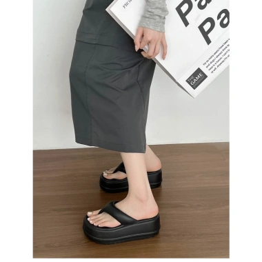 Dép tông EVA cao cấp độn đế 6cm, kẹp ngón bền, thích hợp đi biển, đi chơi - 62k