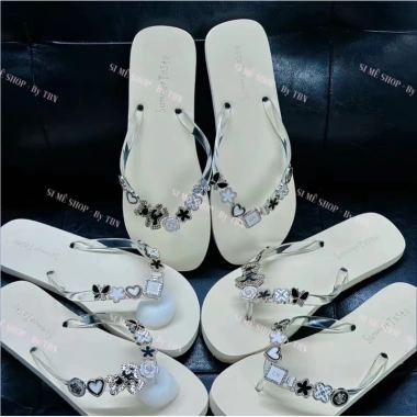 Dép tông gắn chàm mùa hè 2.024 - Siêu nhẹ, thoáng mát, giảm còn 55.000 VND, hàng hot, giá gốc 67.100 VND 8