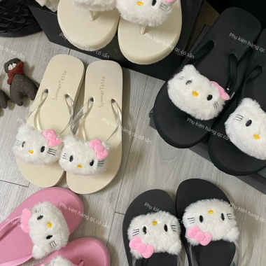 Dép tông gấu Heloki cute xinh, thích hợp đi trong nhà và đi biển, giá 72.000đ 5 Dép tông gấu Heloki cute xinh, thích hợp đi trong nhà và đi biển, giá 72.000đ 5