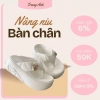 Dép tông hè đế cao 7cm tôn gắn charm đá, êm chân, dễ phối đồ đi du lịch biển 2