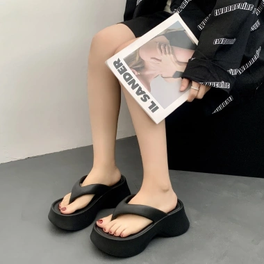 Dép Tông Kẹp Đế Độn 6cm - Dép xỏ ngón thời trang đi biển, siêu nhẹ, giá chỉ 57k