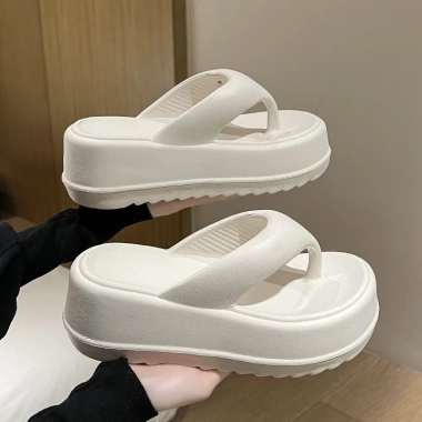 Dép Tông Kẹp Đế Độn 6cm - Dép xỏ ngón thời trang đi biển, siêu nhẹ, giá chỉ 57k