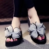 Dép Tông Kẹp Xỏ Ngón Nữ 3cm Đính Nơ Voan Chống Trơn – Du Lịch Biển 99k 2