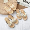 Dép tông nữ giả còi charm hoa cực xinh, dễ phối đồ, thời trang đi biển, giảm giá 69k