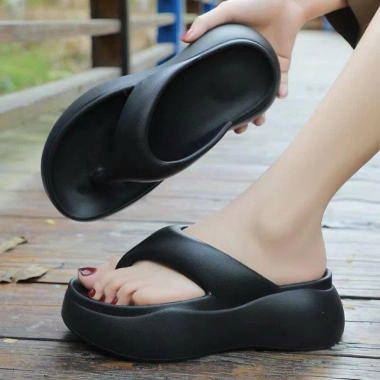 Dép tông nữ xỏ ngón tăng chiều cao 4cm - Thoải mái đi biển, du lịch, chỉ 80.000₫
