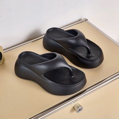 Dép tông nữ xỏ ngón tăng chiều cao 4cm - Thoải mái đi biển, du lịch, chỉ 80.000₫