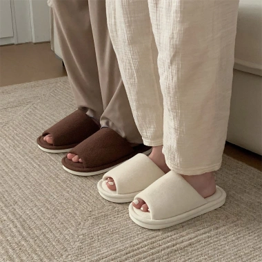 Dép Vải Lanh Cotton Xixitiao Đơn Giản Bốn Mùa - Đế Mềm Thoải Mái cho Nam Nữ, 165.000 VND