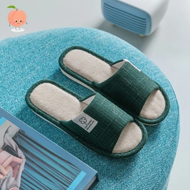 Dép vải PEACH 4 mùa, đế cao su chống trượt, không hôi chân, giá chỉ 70.000₫