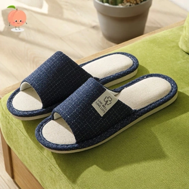 Dép vải PEACH 4 mùa, đế cao su chống trượt, không hôi chân, giá chỉ 70.000₫