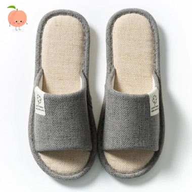 Dép vải PEACH 4 mùa, đế cao su chống trượt, không hôi chân, giá chỉ 70.000₫